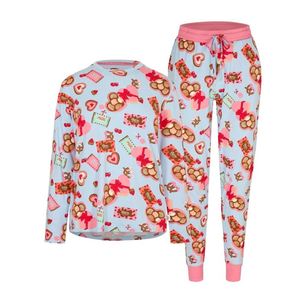 Chelsea Peers Womens/Ladies Sweet Treats Pajama Set / Chocolate